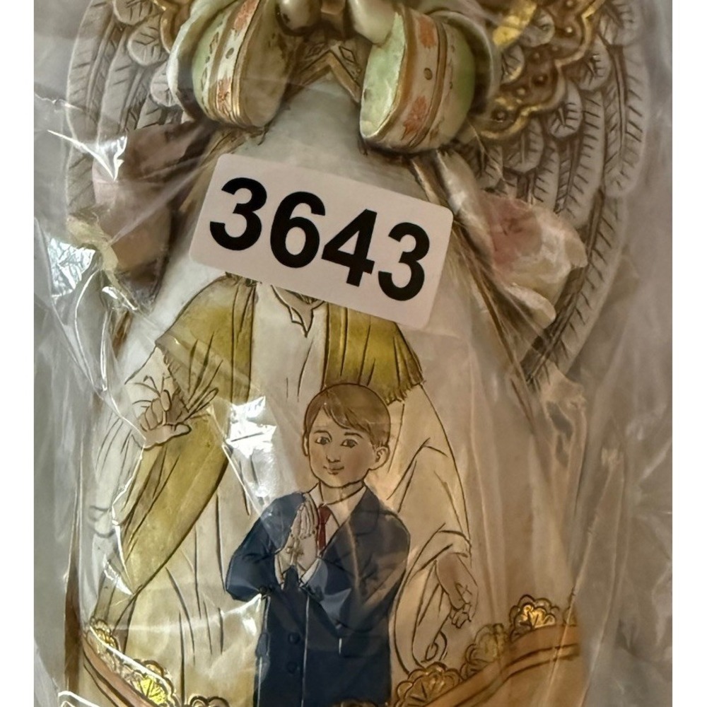 Jim Shore Heartwood Creek Angel Figurine 7.5" My First Communion BOY  Jesus RET. - Picture 9 of 9